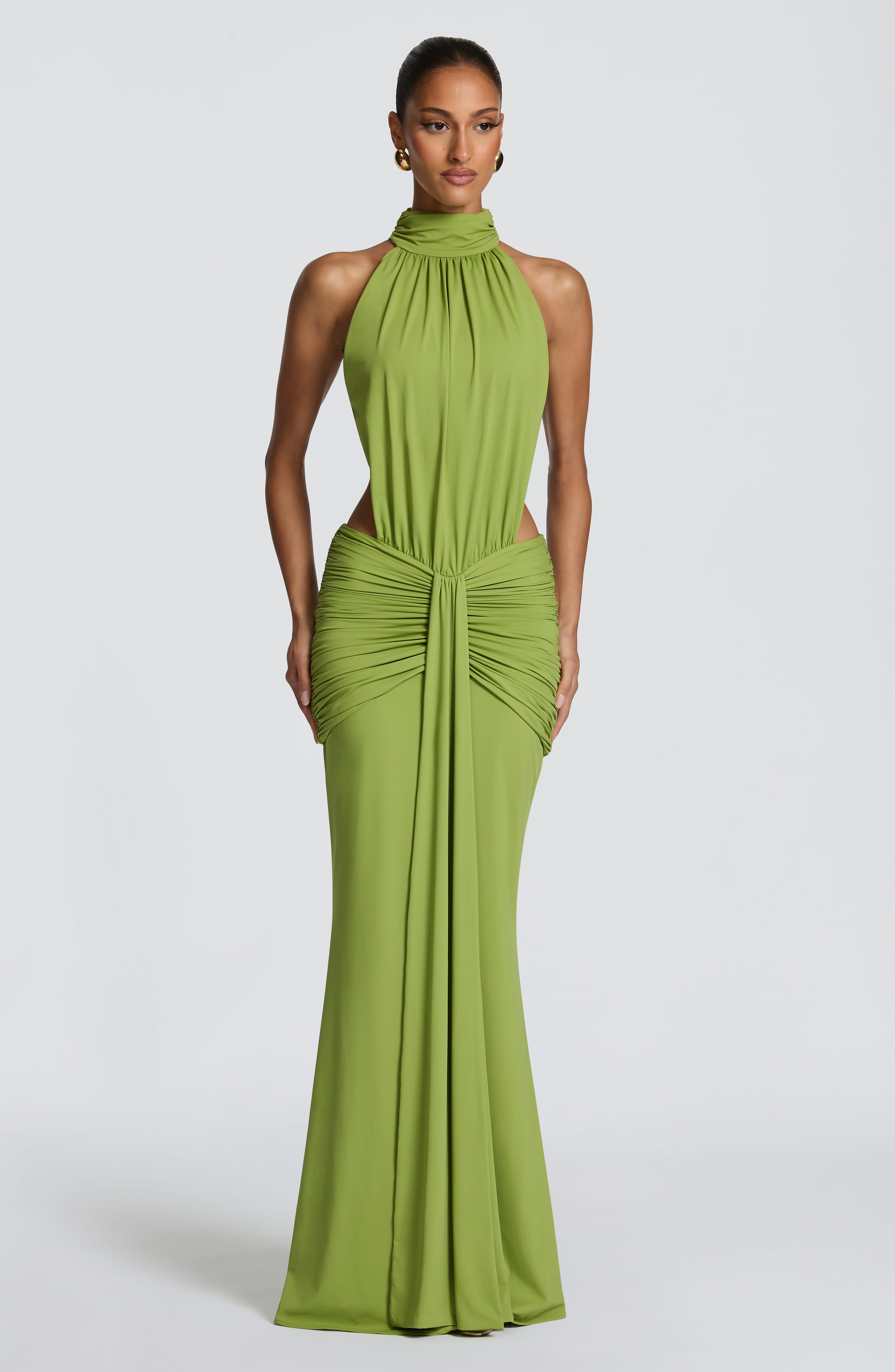 Thekla | Vestido Maxi - Oliva