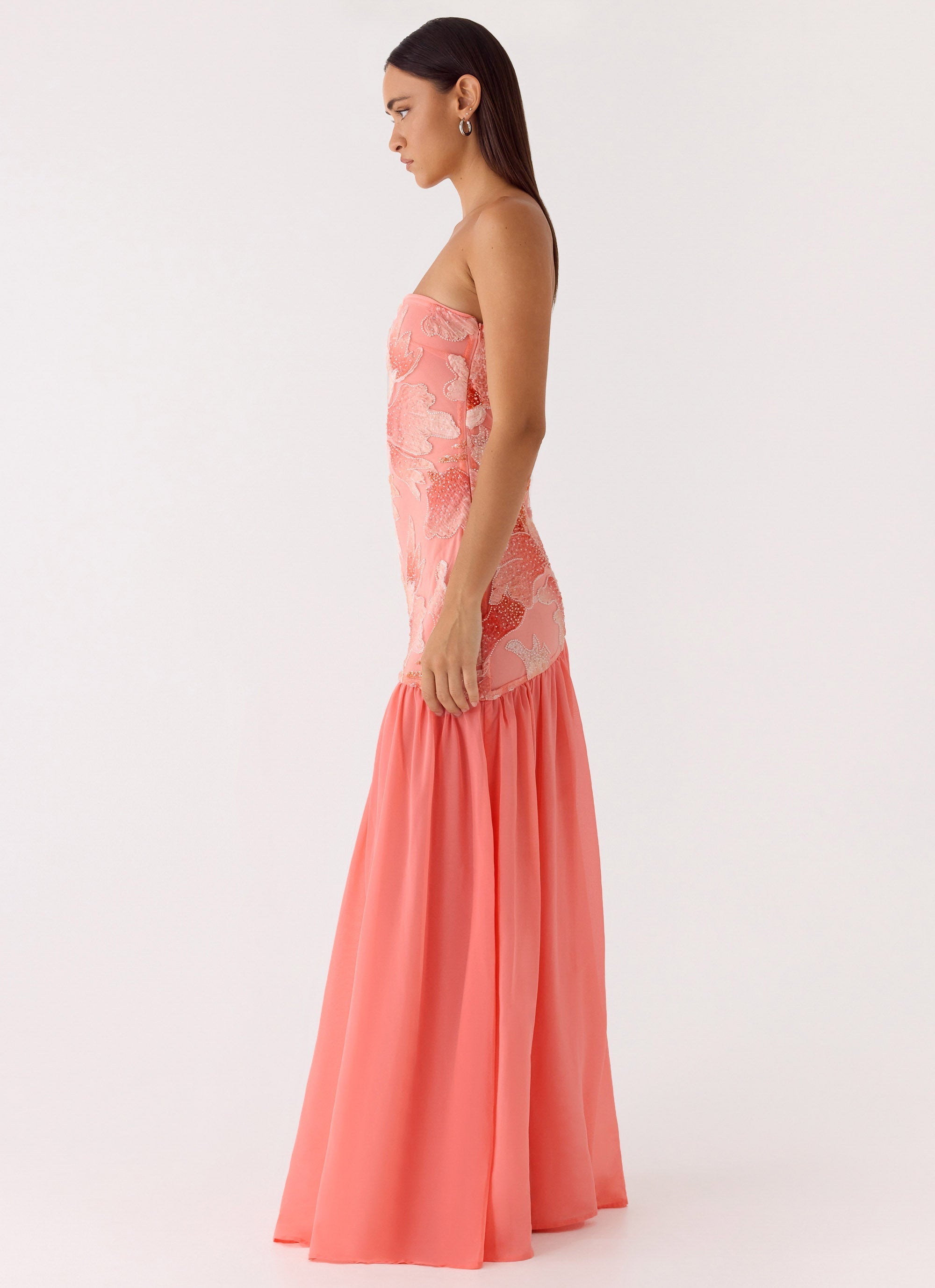 Allana | Vestido Maxi con Pedrería