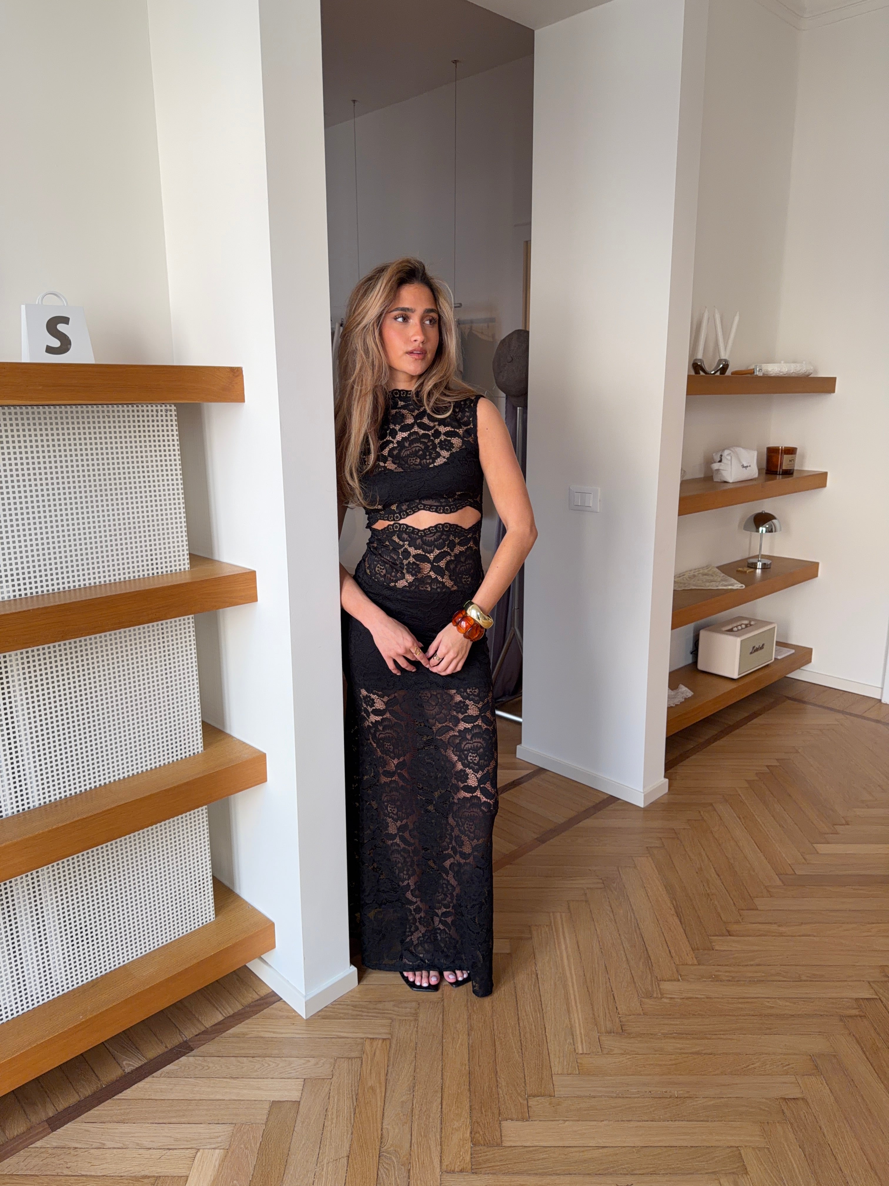 Lydia | Vestido Maxi de Encaje